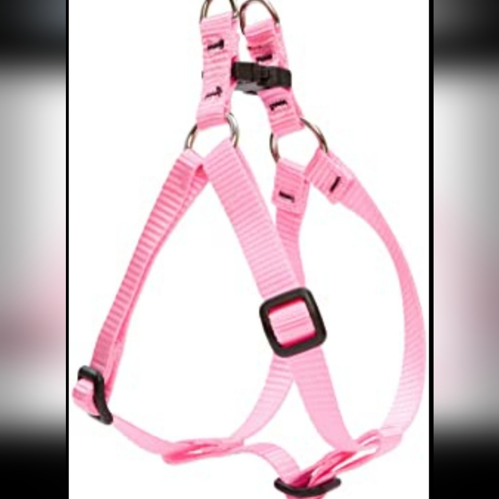Harness And Collar Bundle Bubble Gum Pink